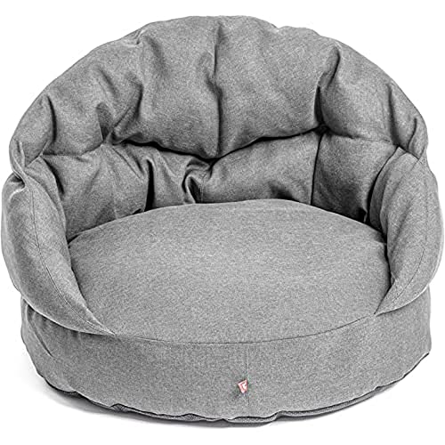 Bed Benji Silver Grey XS von Nufnuf