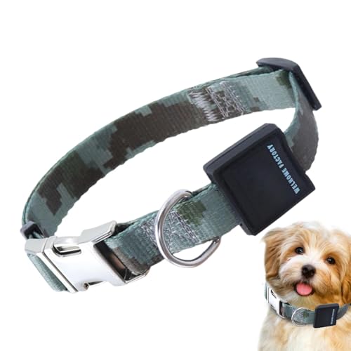 Adjustable Dog Collar | Comfortable & Breathable Faux Nylon Collar | Soft Pet Neck Collar | Stylish Medium & Large Dog Collar for Enhanced Comfort & Fit | Perfect for Puppies & Adult Dogs von Nuhjytgf