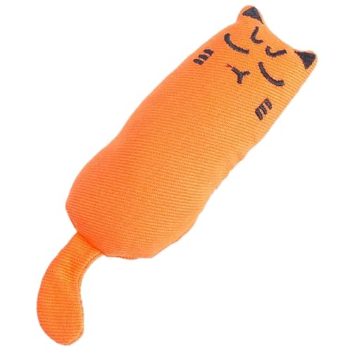 Nuhjytgf Catnip Bite Toy, Treten- Und Bissenspielzeug, Kaukauwerkzeug, Bissbeständiges, Gemütliches Material, 12,6 X 5,3 cm Für Zahnpflege, Treten Und Beißen, Alle Rassen, Interaktive Spielzeit von Nuhjytgf