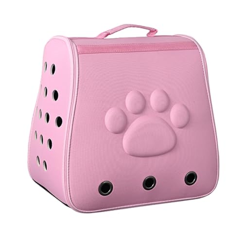 Pet Travel Carrier | Compact Pet Travel Carrier | Breathable Cat Bag | Adorable Pet Travel Carrier Bag | Suitable Pet Travel Carrier | Portable Cat Carrying Case for Outdoor Travel von Nuhjytgf