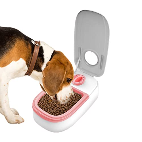 Katzenfutterspender – Automatischer Futterspender für Hunde, Futterstation für Hunde, Wasserspender mit programmierbarem Timer für Nass- oder Trockenfutter Nupaque von Nupaque