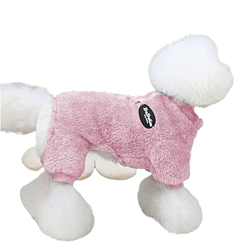 Nupaque Hundemantel aus Samt,Thermische Haustierkleidung für Hundepyjamas | Hundewinterkleidung für kleine Hunde, Haustieroverall, Katzenbekleidung für kleine, mittlere und große Hunde von Nupaque