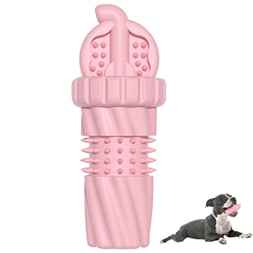 Nupaque Robustes Hundespielzeug, Hundezahnbürstenspielzeug Robustes Hundespielzeug für Aggressive Kauer, Zahnreinigung und Zahnfleischmassage Robustes Hundespielzeug für kleine und mittelgroße Hunde von Nupaque