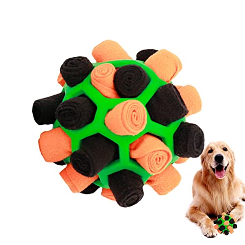 Nupaque Schnüffelmatte für Hunde | Interaktiver Schnüffelball Hundespielzeug | Hundeanreicherung Schnüffelball | Fördert natürliche Futtersuche Fähigkeiten zum Training | Stressabbau für kleine, von Nupaque