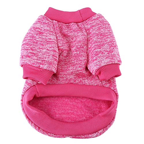 Hundepullover, süß und Gemütlich, 3 Farben und 2 Größen, Modischer Haustierpullover mit Polyester und Baumwolle für und Winter, Modisch, süß, Warm, Gemütlich, Winter und (M) von Nurnesy