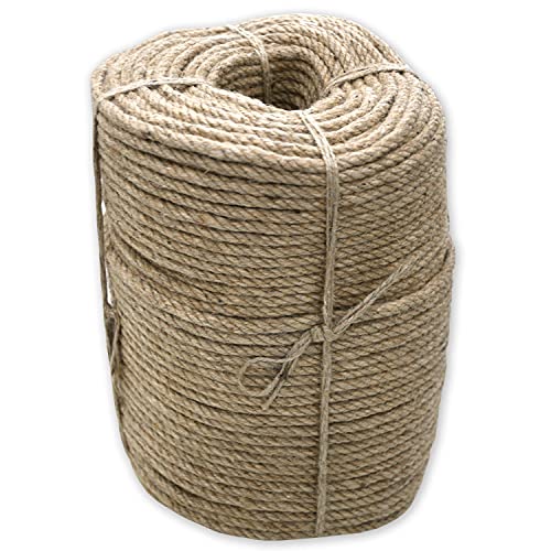 Nurtextil24 Sisalseil für Kratzbaum 8mm (10 Meter) Juteseil Natur Seil Mehrzweckseil Jute Sisal Schnur Kratzbaumseil von Nurtextil24