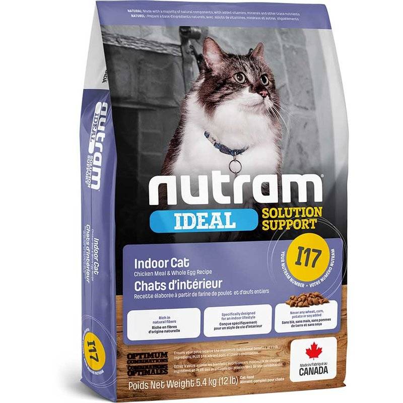 Nutram I17 Ideal Solution Support IndoorShedding Cat -... (8,88 € pro 1 kg) von Nutram