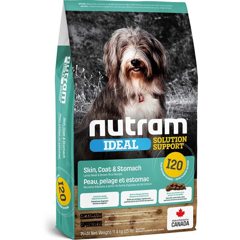 Nutram I20 Sensitive Dog - 20 kg (7,00 € pro 1 kg) von Nutram