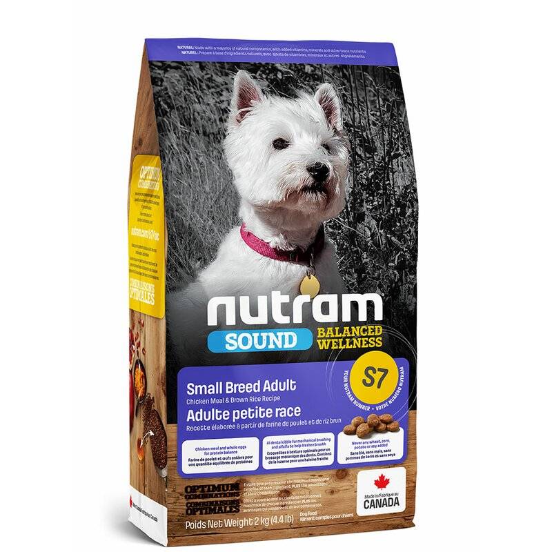 Nutram S7 Small Breed Adult Dog 5,4 kg (MHD 30.4.24) (7,22 € pro 1 kg) von Nutram