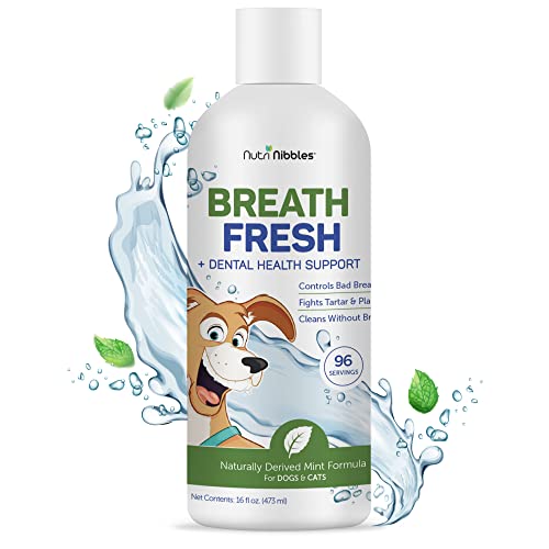 Nutri Nibbles Breath Fresh Oral Care Wasserzusatz für Hunde von Nutri Nibbles