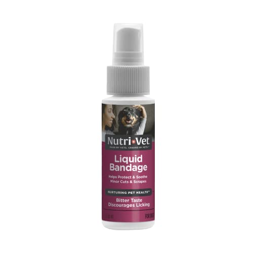 Nutri-Vet Veterinary Fomulated Alcohol Free Soothing Liquid Bandage Spray 2oz von Nutri-Vet