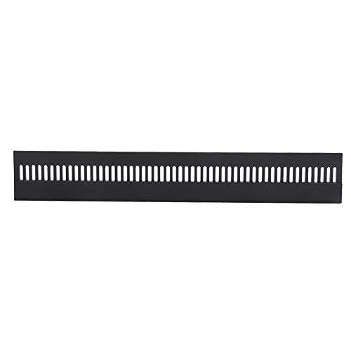 NutriEss Marine Sump Wehr Overmove Comb Comb 320mm Länge Schwarzer Aquarium Fischtank abnehmbar für eine effiziente Wasserbewirtschaftung und optimaler Meereslebensraum von NutriEss