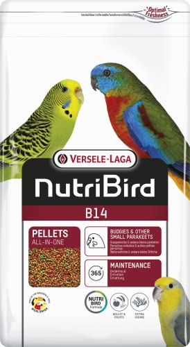 Versele-laga NUTRIBIRD B14 Wellensittiche, Carolinas, Agapornis und Cotorras, 3 kg von Versele-Laga