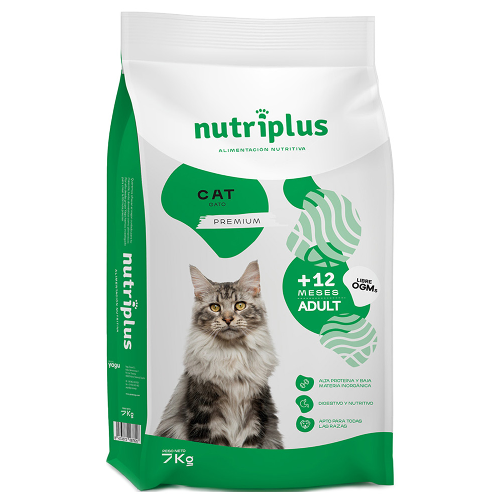 2 kg / 7 kg Nutriplus Adult zum Sonderpreis! - 7 kg Adult von Nutriplus