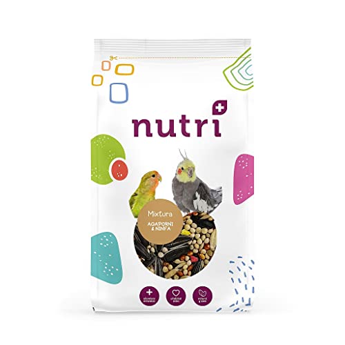 NUTRI+ Aves MIXTURA AGAPORNI Y NINFA (Bolsa 900 GR APROX) von Nutriplus