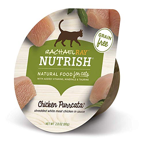 Rachael Ray Nutrish Nassfutter für Katzen, Hühnerliebhaber, sortiertes Sortiment, ohne Körnung, 2.8 oz. tub (Pack of 12), Chicken Purrcata von Nutrish