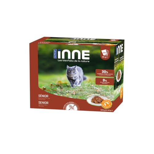 NUTRIVET - INNE Chat - Sachet FRAICHEUR - Chat sénior - Volaille - 12 * 85g von Nutrivet