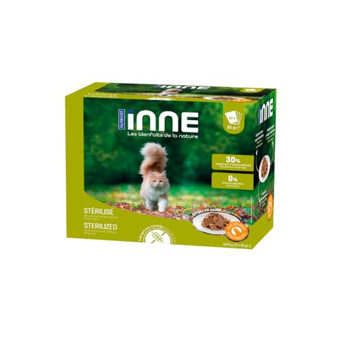 NUTRIVET - INNE Chat - Sachet FRAICHEUR - Chat stérilisé- Volaille - 12 * 85g von Nutrivet