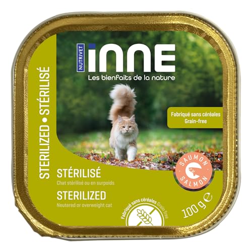 NUTRIVET - INNE Chat - TERRINE - Chat Stérilisé - Saumon - 100g von Nutrivet