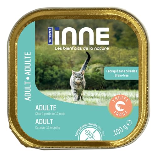 Nutrivet - INNE Chat - TERRINE - Adulte - Truite 100g von Nutrivet