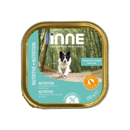 Nutrivet - INNE Hunde - Pastete - Erwachsener Hund Ernährung - Huhn 150g x10 von Nutrivet