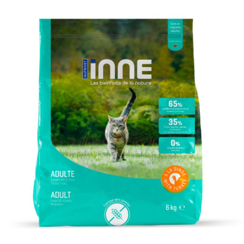 Nutrivet Inne Adult Cat mit Truthahn - 6 kg von Nutrivet