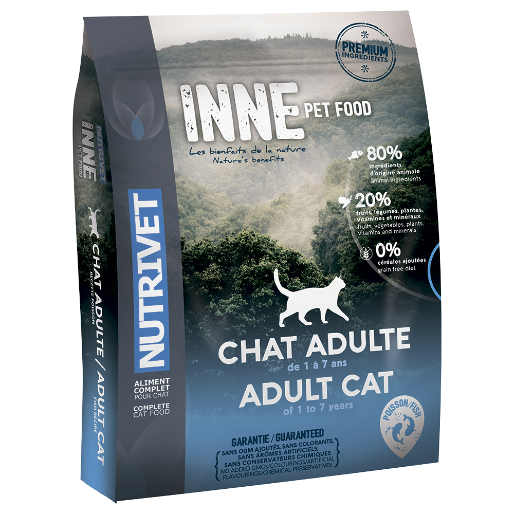 Nutrivet Inne Cat Adult Fish - 1,5 kg von Nutrivet