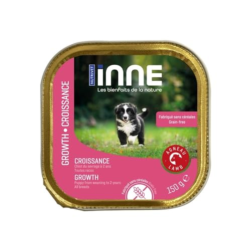 Nutrivet - INNE Hunde - Pastete - Welpe Wachstum - Lamm 150g x10 von Nutrivet