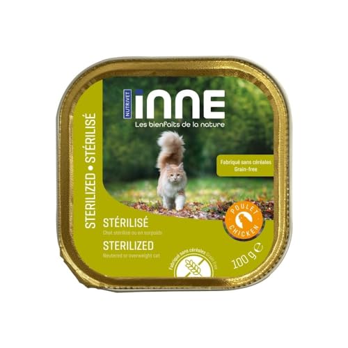 Nutrivet - INNE Katze - Pastete - Sterilisierte Katze - Huhn 100g x16 von Nutrivet