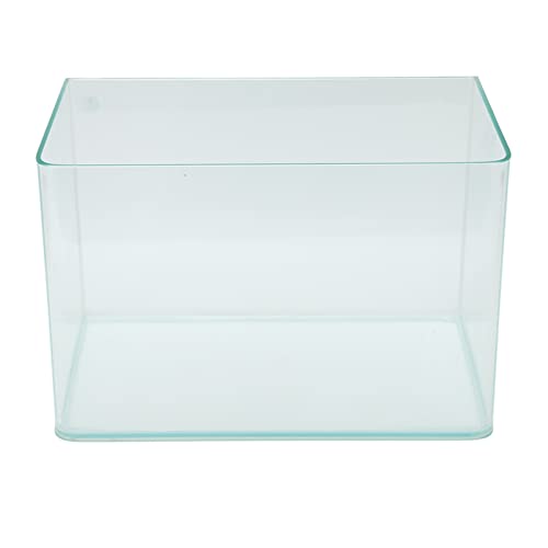 Aquarium-Aquarium, hochglanzpolierte Kanten, wärmebiegende Kunststofftechnologie, transparentes Aquarium für Zuhause, Wohnzimmer, Balkon, Desktop (M 25cm / 9.8in) von Nuvollo