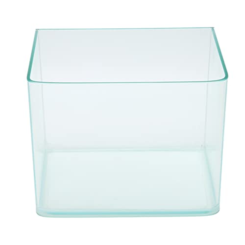 Aquarium-Aquarium, hochglanzpolierte Kanten, wärmebiegende Kunststofftechnologie, transparentes Aquarium für Zuhause, Wohnzimmer, Balkon, Desktop (S 20cm / 7.9in) von Nuvollo