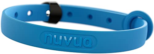 NUVUQ Strapazierfähiges Hundehalsband, bequemes, weiches und leichtes Halsband für aktive Hunde und Welpen (Mini, Blaubeerblau) von Nuvuq