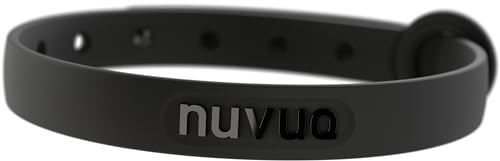 Nuvuq Bequemes, weiches und leichtes Katzenhalsband mit Druckknopfverschluss (dunkle Schokolade) von Nuvuq