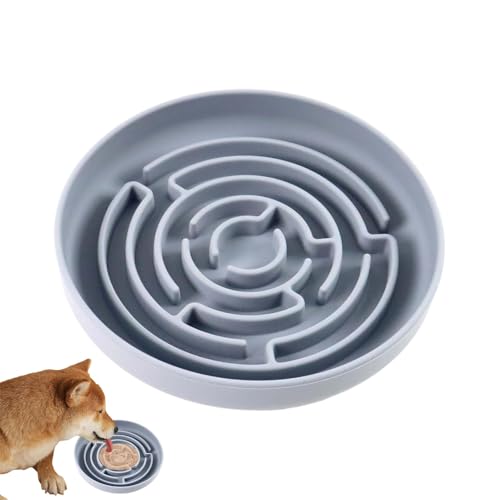 Langsamer Hundefutter - Slow Bowl Feeder Für Hunde, Langsame Feeder Hundeschale | Geschenkausnahme Feeder Hund Bowl Werfen Hunde Schüssel Wurf Slow Langsame von Nuyhadds