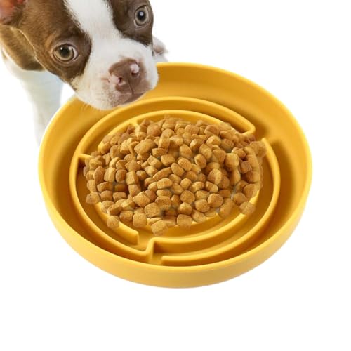 Langsamer Hundefutter - Slow Bowl Feeder Für Hunde, Langsame Feeder Hundeschale | Geschenkausnahme Feeder Hund Bowl Werfen Hunde Schüssel Wurf Slow Langsame von Nuyhadds