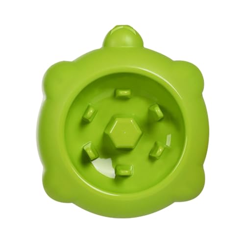 Nuyhadds Haustier Slow Food Bowl, Anti-Choking Pet Bowl | Langsamer Lebensmittelfutter für Innenkatzen Fett Haustiere,Anti-Choking Healthy Eating Diät Katzenplatte langsame Essschale für Welpen von Nuyhadds