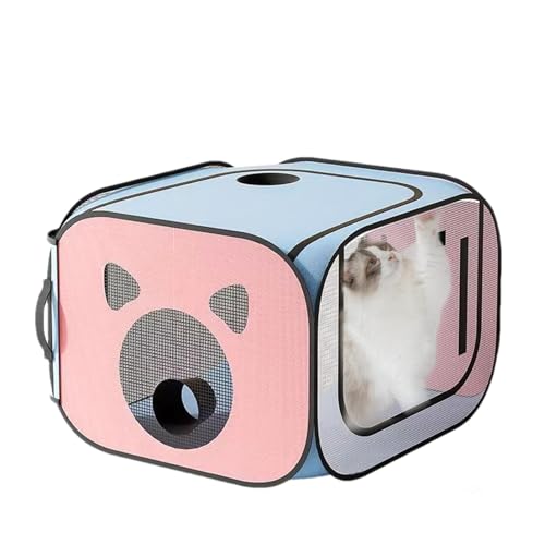 Nuyhadds Trockenbox für Hunde, Trockenbox für Katzen | Tragbare, Faltbare Trockenbox für Hunde und Katzen,Anti-Hair Flying Cat Dryer Box, Cat Drying Box für Katzen und kleine Hundewelpen von Nuyhadds