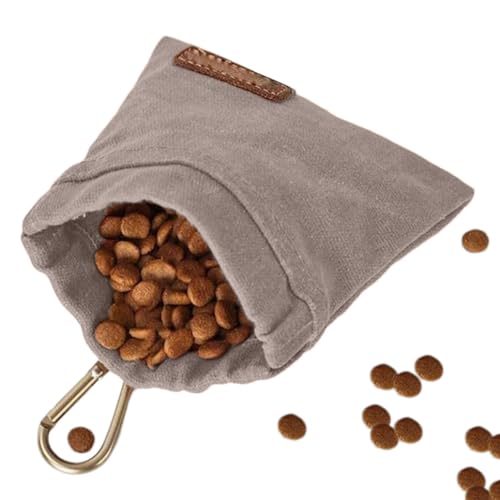 Nuyhadds Welpen-Trainingstasche – Hunde-Leckerli-Tasche, Haustier-Snack-Tasche, Freihändige Welpen-Trainingstasche, Haustiere, Hundetasche Mit Mo von Nuyhadds