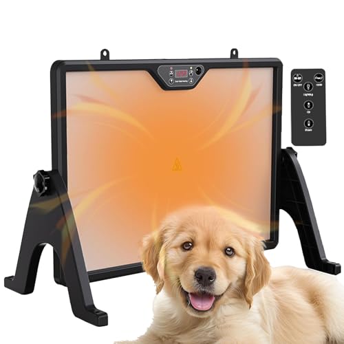 Flat Panel Heater, Chicken Coop Heater, Pet Heating Panel, Chicken Heating Panel, Adjustable Temperature Radiant Flat Panel Heater for Chickens, Ducks, Cats, and Dogs von Nuyhgtr