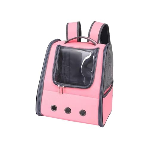 Foldable Pet Backpack, Portable Travel Carrier Bag, Lightweight Breathable Pet Luggage, Comfortable with Ventilation Window for Traveling, Walking, Driving 32x28x37cm von Nuyhgtr