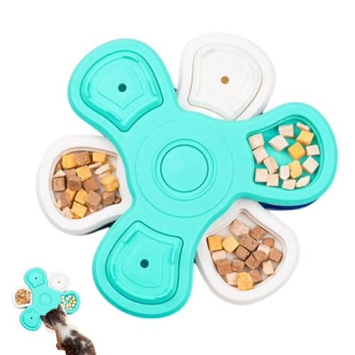 Interactive Dog Toy, Dog Treat Puzzle, Three Layers Puzzle, Jigsaw Puzzle Toy, 25.5x25.5x6.5 cm, Three Layer Detachable Design Puzzle Bowls for Dogs to Prevent Boredom and Promote Mental Stimulation von Nuyhgtr