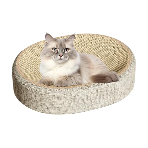 Kratzbrett für Katzen | Indoor Kratzbrett Für Hauskatzen,Sisalgeflochtene Pappe Katzenmöbel Wohnzimmer Schlafzimmer Boden Ecken Kratzbrett für Katzen | Indoor Kratzbrett Für Hauskatzen,Sisalgeflochtene Pappe Katzenmöbel Wohnzimmer Schlafzimmer Boden Ecken von Nuyhgtr