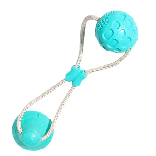 Nuyhgtr Dog Teether, Chew Toy, Tug Dog Chew Toys with Suction Cup, Puppy Teething Toys, Dog Teeth Cleaning Toy, Puppy Teether, Interactive Toy Ball with Rope Dog Toy for Dogs von Nuyhgtr