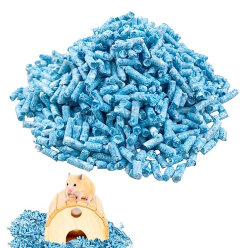 Nuyhgtr Hamster Bedding | Colorful Paper Litter for Small Pets | Deodorizing Waterproof Litter Pellets, Bunny Litter for Hamsters and Small Pets von Nuyhgtr