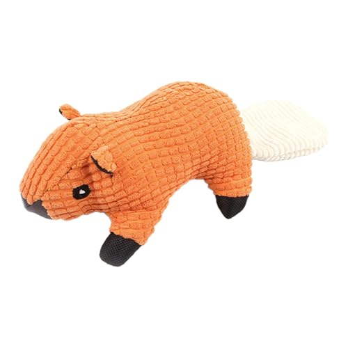 Nuyhgtr Squeaky Squirrel Dog Toy, Stuffed Animal Dog Toy, Indoor Dog Toy for Puppies, Cute Plush Dog Toy, Dog Toy to Keep Dogs Busy, Stuffed Animal Dog Toy with Squeaker for Enhanced Play Experience von Nuyhgtr