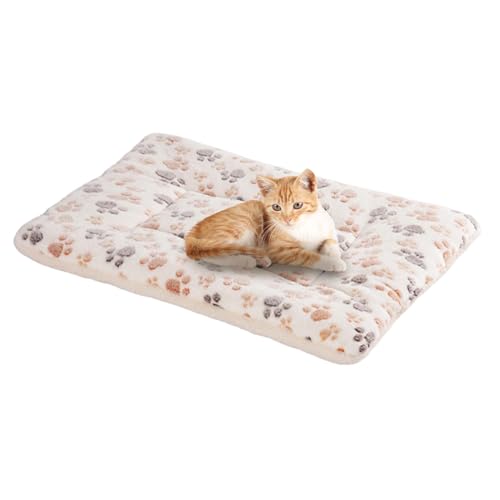 Soft Cat Sleeping Bag, Pet Crate Bed Cushion, Sturdy Dog Sleeping Mat, Cozy Pet Sleeping Pad, Comfortable Dog Bed for Kennel and Winter Dog Mat Perfect for Indoor Cats and Dogs von Nuyhgtr