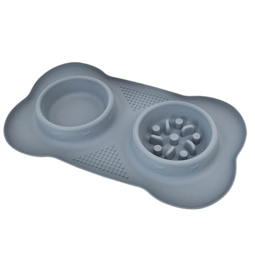 Spill-Proof Dog Feeding Bowls, Spill-Proof Cat Feeding Bowls, Portable Dog Feeding Bowls, Portable Cat Feeding Bowls, Interactive Slow Feeder Bowls, Flexible Dog Bowls, Non-Slip Dog Bowls, von Nuyhgtr