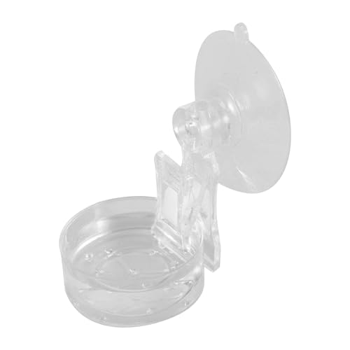 Chameleon Food Bowl with Suction Cup, Reptile Feeder and Water Tray, Habitat Decoration for Lizards, Spiders, Tree Frogs, Chameleons, Space-Saving Design, Abs, 1.57x1.57 Inches Chameleon Food Bowl with Suction Cup, Reptile Feeder and Water Tray, Habitat Decoration for Lizards, Spiders, Tree Frogs, Chameleons, Space-Saving Design, Abs, 1.57x1.57 Inches von Nuytghr