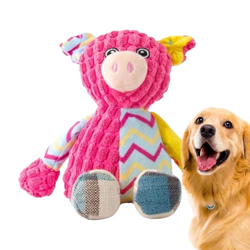 Hundespielzeug Quietschende Kuscheltiere, Interaktives Kauspielzeug Für Hunde, Plüschtier-Hundespielzeug, Beißspielzeug Für Welpen, Hundespielspielzeug Für Den Innenbereich, Quietschendes Hundespielze von Nuytghr