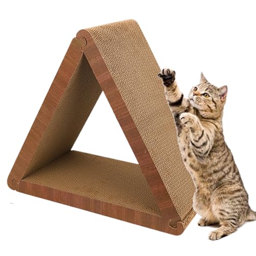 Kratzbaum für Hauskatzen, dreieckig, abnehmbar, für Kätzchen, geistige körperliche Übung, für kleine, mittelgroße und große Rassen Kratzbaum für Hauskatzen, dreieckig, abnehmbar, für Kätzchen, geistige körperliche Übung, für kleine, mittelgroße und große Rassen von Nuytghr
